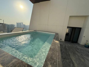Private pool penthouse, Downtown